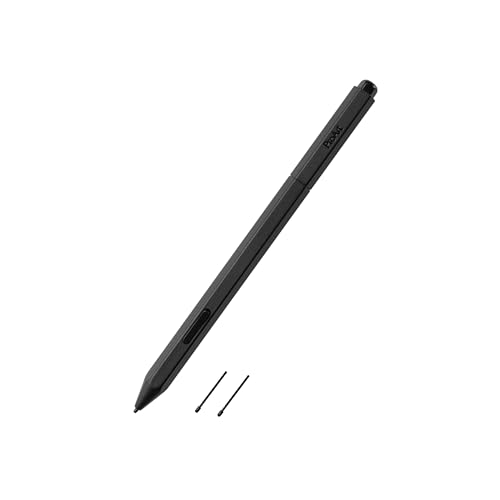 ASUS Proart Pen MPA01 Digitaler Stift mit WACOM EMR-Technologie, leicht, ohne Batterie, Druckempfindlichkeit von 4096 Stufen und 40° Grad, Schnellwahltaste, austauschbare Spitzen, Schwarz