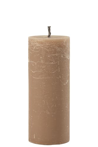 J-Line Outdoor Kerze Säule - Paraffin - Taupe - Large - 45 Stunden