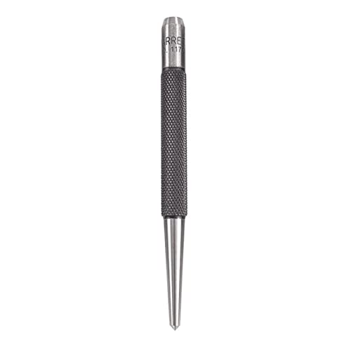 Starrett 117C Körner mit rundem Schaft, 4" Länge, 1/8" konischer Spitzendurchmesser