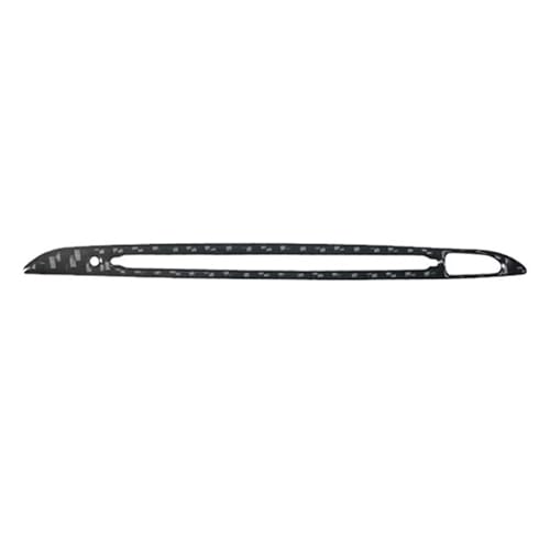 ZXYIWSDF Mittel Konsole CD-Panel Abdeckung Kompatibel Mit Chevrolet Für Impala 2014 2015 2016 2017 2018 2019 2020 Zentrale Klimaanlage CD-Panel Dekorative Abdeckung Autozubehör(Black)