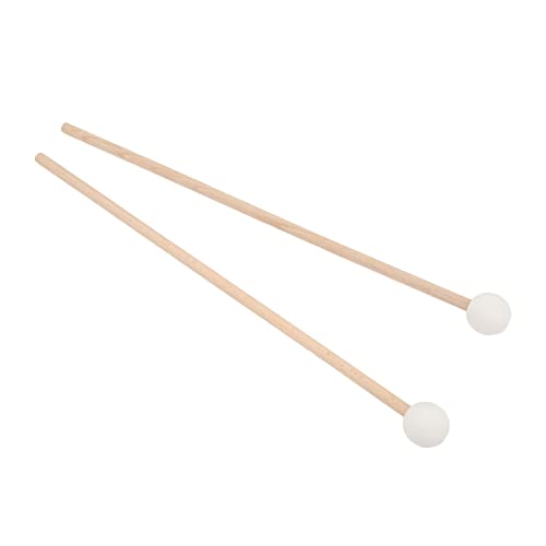 Glockenspiel-Stick, Anti-Rutsch-Gummikopf, Xylophon-Schlägel für Tastatur(Weiß)
