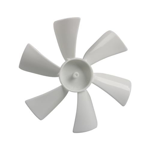 Montesy 15,2 cm Entlüftungsventilator für 12 V D-Schaft Lüftermotor Weiß Lüfter Abluftventilator Ersatzteile für Dach