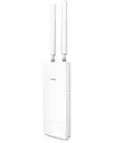 Cudy Unlocked Outdoor 4G LTE Cat 4 Modemrouter mit SIM-Kartensteckplatz, AC1200 WLAN, IP65, abnehmbaren Antennen, passivem PoE-Adapter enthalten, Mast- oder Wandmontage, DDNS, VPN, LT500 Outdoor