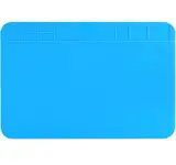 Magnetische Lötmatte,34 x 23 cm Reparatur- und Lötmatte Silikon, 500°C Werkbankmatte,für die Reparatur von Uhren, Telefonen Laptops