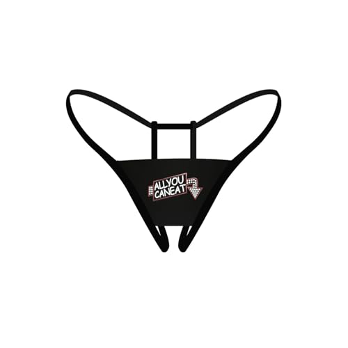 Damen Unterwäsche Set Low Rise Seamless Höschen Bequeme atmungsaktive Unterwäsche für den täglichen Gebrauch und Männliche Dessous (Black, L)