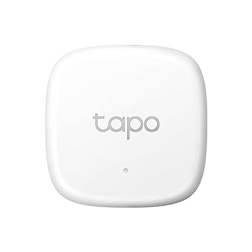 Tapo T310 Smart Temperatur & Luftfeuchtigkeitsmonitor, kostenlose Datenspeicherung,visuelle Grafiken,Flexible Installation,App-Benachrichtigungen, Hub H100 erforderlich