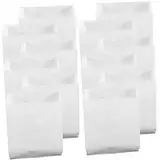 WRITWAA 100Stücke Lebensmittelpacktasche Weißer Ölbeständiger Papierbeutel Für Takeaway Für Snacks Süßigkeiten Und Backwaren Und Veranstaltungen