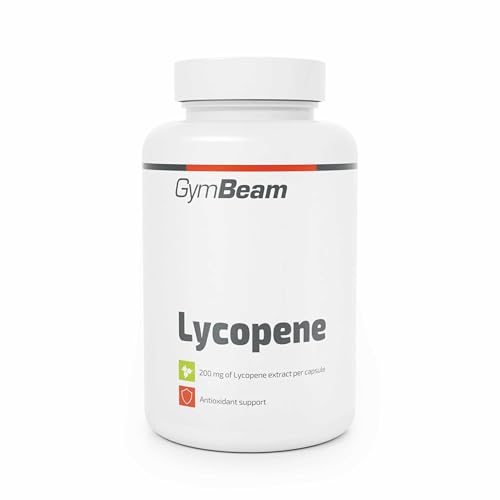 GymBeam Lycopin (Kapseln) - 20 mg pro Tagesdosis, starkes Antioxidans, schützt Zellen vor oxidativem Stress, vegan, für gesunde und jugendliche Haut, bekanntes Antioxidans aus Tomaten, 90 caps