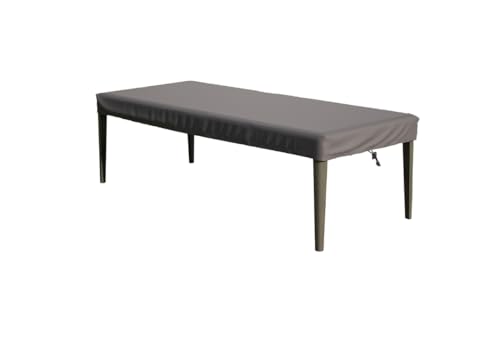 CoverMe Premium Tischplattenabdeckung eckig, Abdeckhaube Tischplatte, Abdeckung wasserdicht, atmungsaktiv, UV-Beständig 200x100x15cm