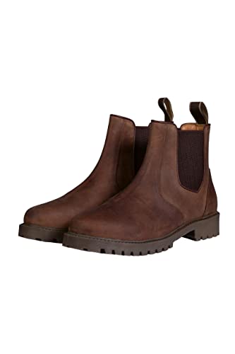 HKM Herren Adrian Reitstiefel, 2100 Dunkelbraun, 46 EU