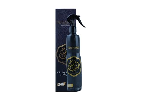Orientalisches Textilerfrischer Mecca Fragrance Textilerfrischer – Orientalisches Duftspray für Gebetsräume, Zuhause & Auto – inspiriert von der Kaaba – langanhaltender Duft auf Wasserbasis
