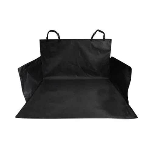 EGUIAS Trunk Protector Mat Hunde-Kofferraumabdeckung, rutschfest, wasserdicht, Kratzfest, reißfest, Kofferraumabdeckung, Matte, Reise, universell(Black)