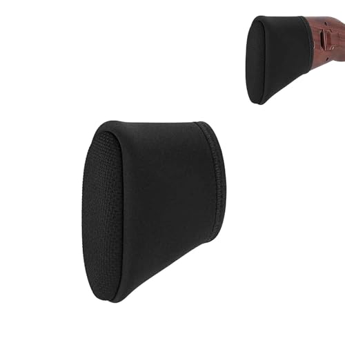 BWLEANSY Gewehr-Schaftpolster Recoil Pad,Tactical Schaftkappe, Rückstoß-Radiergummi Anti-Rutsch Pufferhülse, Shotgun Neopren Buttstock Pad Slip on für Gewehre und Schrotflinten