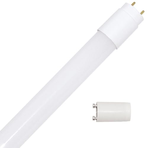 NCC-Licht LED Leuchtmittel T8 Glas Röhre 150cm 24W/840 G13 HO 3500lm neutralweiß 4000K mit Starter