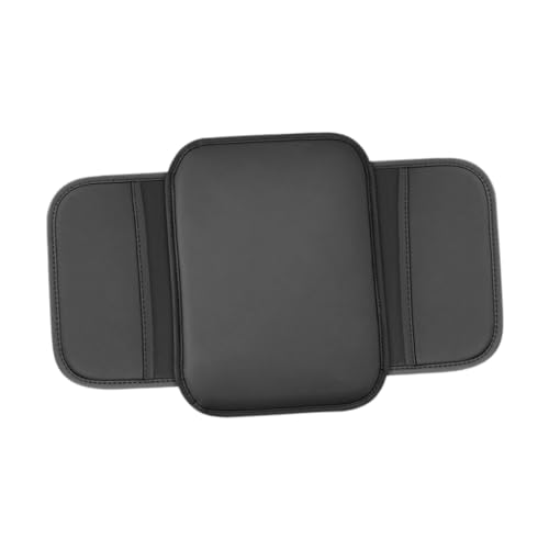Okiyakusama Autozentrum Konsole Abdeckung Auto Armlehnenabdeckung Armlehnenlagerbox für die meisten Fahrzeuge, Schwarz