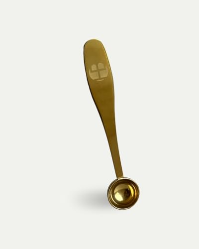 Health Bar Matcha Löffel Golden Spoon - goldener Messlöffel aus hochwertigem Edelstahl