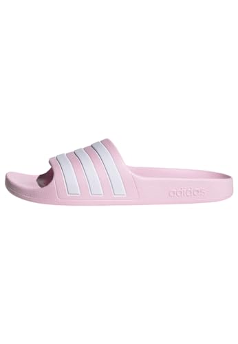 adidas Unisex Kinder Adilette Aqua Slides Kids, Clear Pink/Cloud White/Clear Pink, 30