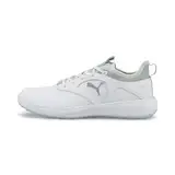 PUMA Damen Ignite Malibu WMNS Golfschuh, White Silver Lucite Metallic Gray, 39 EU