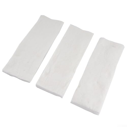Leicht zu schneidender Keramikschwamm, Wolle, Baumwolle, 30 x 10 x 3 cm, Brandschutzlösung (30 x 10 x 1,5 cm)