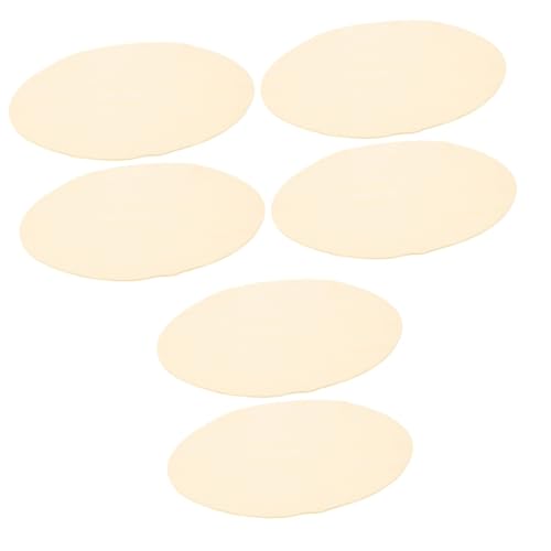 Anneome 6 Stk Ton-Kunststoff-Pad Töpferton DIY Matte Tonstatue DIY Stoffmatte Tonunterlage Töpferzubehör zum Werfen pottery tools Keramikhilfsmittel Tonmatte handgefertigter Tonhilfsstoff