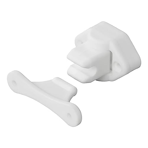 Preiswert&Gut Wohnmobil Türhalter aus POM – Türfeststeller & Türhalterung mit 46 mm / 31 mm Schraubenabstand – Türschnapper für Caravan & Camper Türen