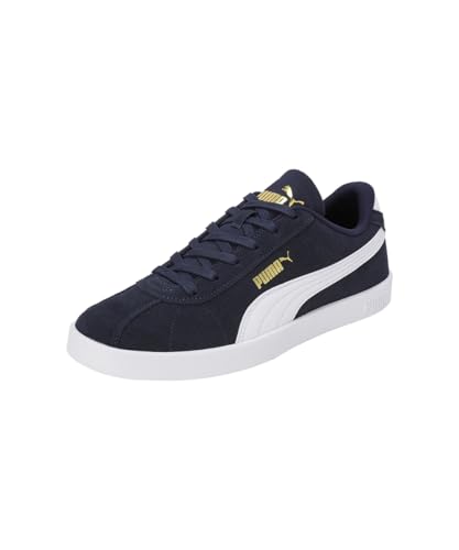 PUMA Unisex Club II Sneaker, Navy White Gold, 47 EU