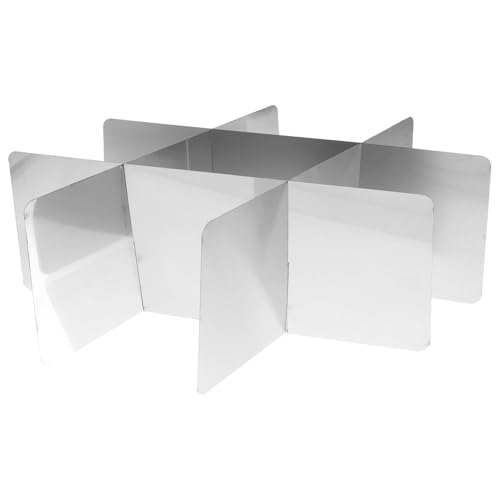 Mikinona Multi-Grid Pot Divide Kochtopf Edelstahl Hot Divider