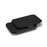 Tefal OptiGrill Zubehör Plancha-Platten, für Tefal OptiGrill 2in1 und 4in1, zum Grillen von empfindlichen Speisen, aus antihaftbeschichtetem Aluminiumdruckguss, Schwarz, XA733810