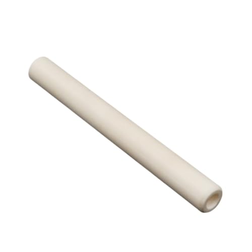 Aluminiumoxid-Keramikstab - Keramik-Isolierstab for Hochspannungsanwendungen, Thermoelementschutz, Aluminiumoxid-Keramikrohr, 100 mm langes Porzellan-Hohlkanalrohr for Keramikkondensatoren, 1 Stück (6