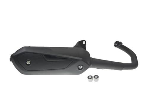 Silent Pro Auspuff Black – passend für Piaggio NRG, Zip, Gilera Runner – 50ccm 2-Takt - Sportauspuff