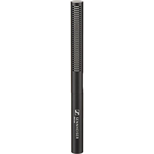 Sennheiser MKE 600 Kamera-Richtrohrmikrofon | Phantom- und Batteriespeisung | Schaltbarer Filter zur Windgeräuschminimierung (505453)