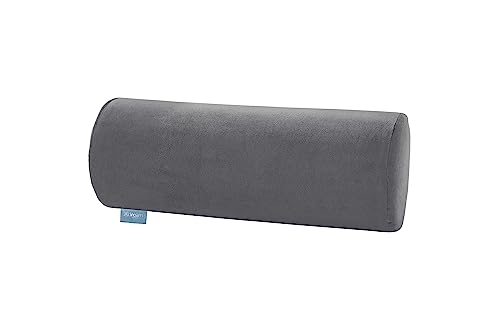 XDREAM Nackenrolle aus ergonomischem Visco-Schaumstoff | Kissen-Rolle für Nacken, Knie & Yoga | Memory Foam Kissen | waschbarer Bezug | Öko-Tex zertifiziert | Ø 15cm x 40cm