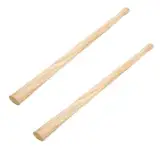 pokm toolsmarket - 2x Kreuzhackenstiel 90 cm/Ersatzstiel für Spitzhacke – Robuster Holzgriff aus massiver Buche, 900 mm, Holzstiel Universal Passform, Hergestellt in der EU