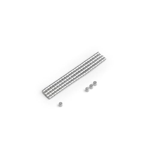 N42 Neodym -Magnet Für Kunst, Kunsthandwerk, Modellherstellung, Diy, Hobbys - 1mm Durchmesser x 1mm Dick - 0,025kg Zug - Pack Von 100