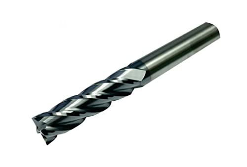 CNC QUALITÄT Hartmetall Fräser - Schaftfräser Ø 3 mm/Ø 4 mm/Ø 5 mm/Ø 6 mm / 8 mm / 10 mm / 12 mm / 16 mm / 20 mm - VHM Fräser EXTRA LANG - High Performance Cutting (Ø 10 mm)