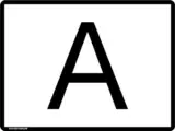 Aufkleber A-Schild "Abfall-Schild" Warntafel Warnung LKW Fahrzeug Folie selbstklebend | Größen wählbar Made in Germany, Größen Name: 40 x 30 cm
