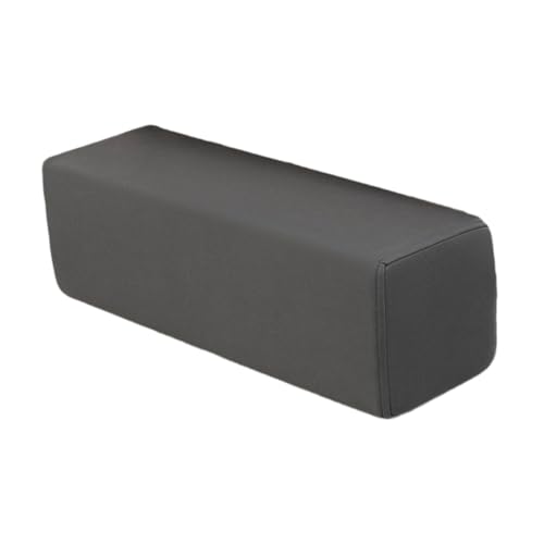 DimyFew Armruhe Kissenstütze Kissen Bolster Rechteckige Armlehnenkissen für Couch Auto Sessel Schlafzimmer Arbeiten, Dunkelgrau