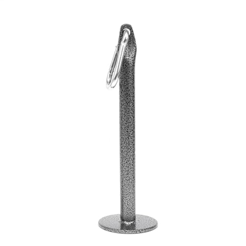 Fitness Hantelscheibe Ladestift Gewichtsplatte Ladestift Mit Karabiner, Fitness Weight Plate Loading Pin Home Gym Workout Gewichte Hubhalter Ständer Rack Stahl