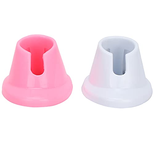 2pcs Weichgummi, Halter AntiSpill Nagellack Nagellackflasche Flaschenhalter Ständer für Kunstsalon