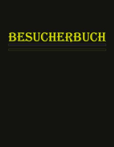 BESUCHERBUCH: Besuchertagebuch für Außenstehende Format A4