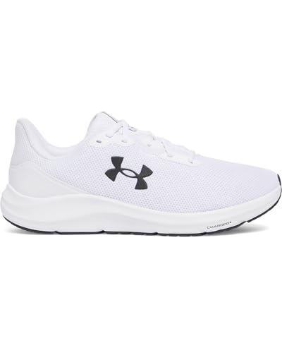 Under Armour Herren UA Charged Pursuit 4 Laufschuhe, White/White/Black