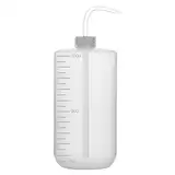 Labasics Chemische Waschflaschen, 1er-Pack Kunststoff Sicherheit Lab Squeeze Flasche Waschen Flasche, LDPE mit schmalem Mund Chemical Wash Bottle, 1000 ml (8 oz)/1 Stück