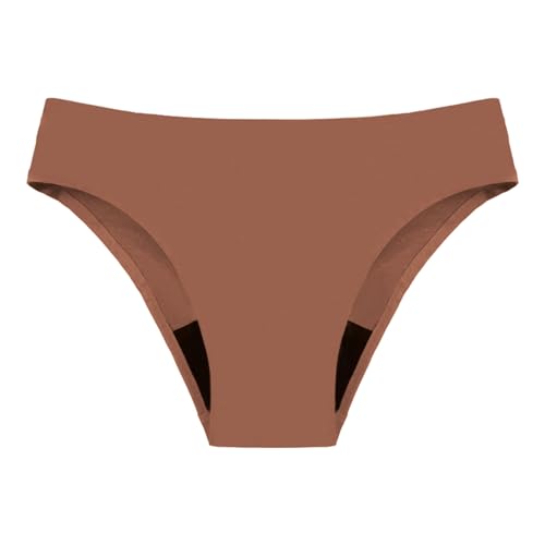 Periodenunterwäsche Damen Perioden Schwarz Periodenunterschwäsche Große Größen Hautfarben Menstruationsunterwäsche Waschbare Slipeinlagen High Waist Unterwäsche Weich Taillenslip Absorbierend Panties