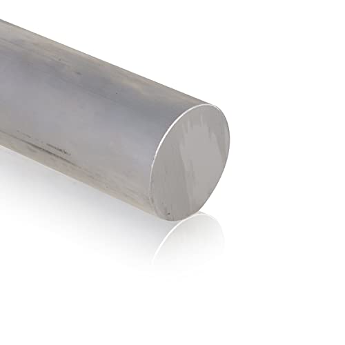 Aluminium Rundmaterial AlCuMg1 (Durchmesser: 40 mm | Länge: 100 mm +/- 5 mm) Alu Rundstange Rund AW-2017A Rundprofil Aluprofil Rundstab