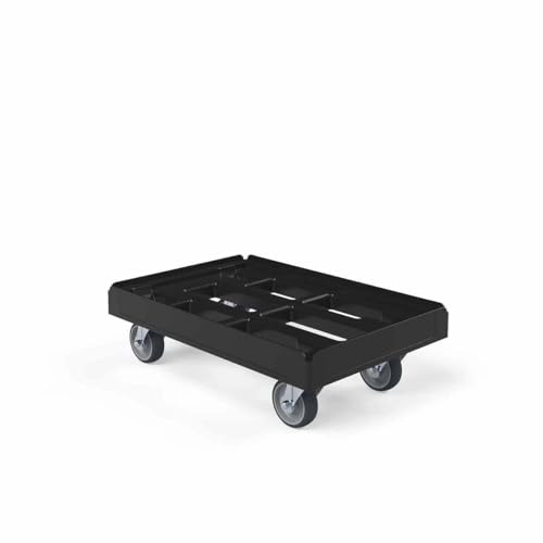 Transportroller 610x410 mm schwarz "Basic"
