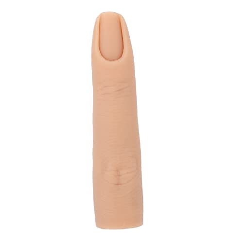 Silikon Nagel Übungsfinger, Nagel Trainingsfinger, Tattoo Übungsfingermodell professionelles Silikon biegsam künstlicher Nagelkunst Trainingsfinger für Akupunktur Nagelkunst üben