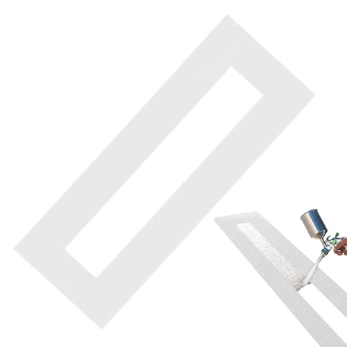 Weqizuerqi 215 X 10 Cm Parkplatz Schablonen Silikon Wiederverwendbar Linienschablone Parkflächen Markierschablone Zum Aufsprühen Bemalen Für Asphalt Beton Pflaster