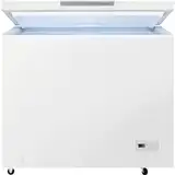 AEG AHB526D1LW Gefriertruhe / 254 L / LowFrost - weniger Eisbildung / Temperaturalarm / Rollen / D