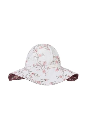 ANDER Sonnenhut Mädchen – Leichter Sommerhut aus Baumwolle mit breiter Krempe – ideal für Strand und Alltag – UV-Schutz für Kinder – stilvoll & bequem – Größen 54