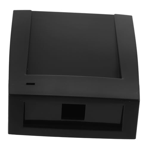 Abaodam Gehäuse des Zugangskontrollfalles USB-Speicherkartenleser Chipkartenleser Kartenleserabdeckung Flashcard-Halter Karteikartenetui Ausweishalter Plastik Black